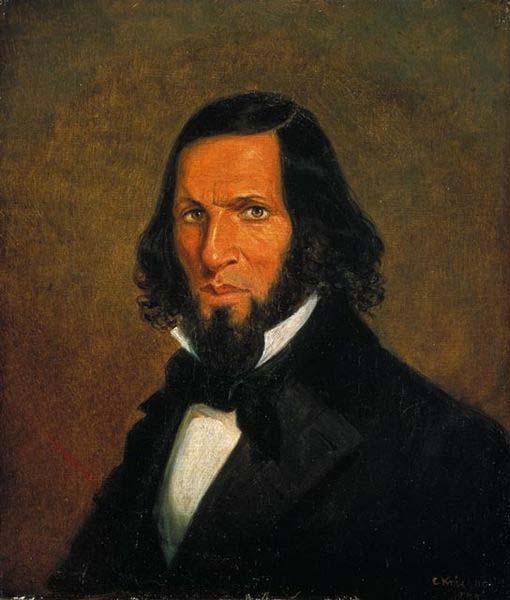 Cornelius Krieghoff Self-portrait by Cornelius Krieghoff, Sweden oil painting art